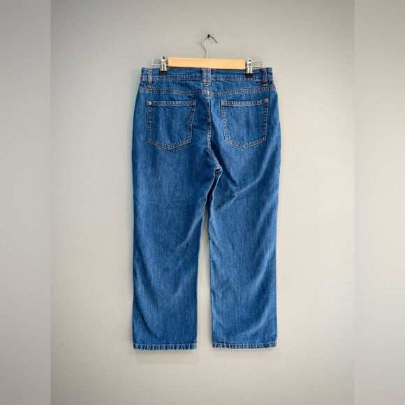 Liz & Co. Cropped Jeans Size 6 EUC - Picture 2 of 5
